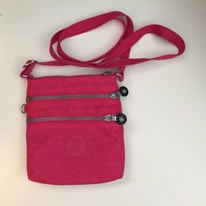 SOLD Fuschia Kipling Cross Body