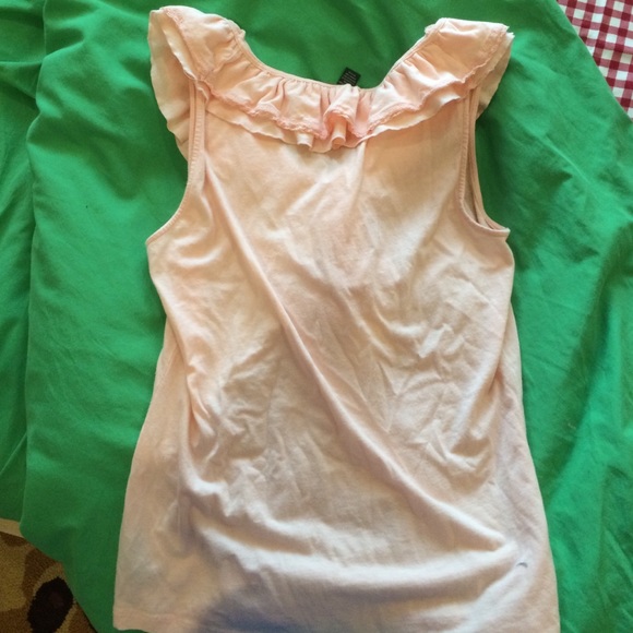 Pink Ralph Lauren Ruffle Tank - Picture 3 of 3