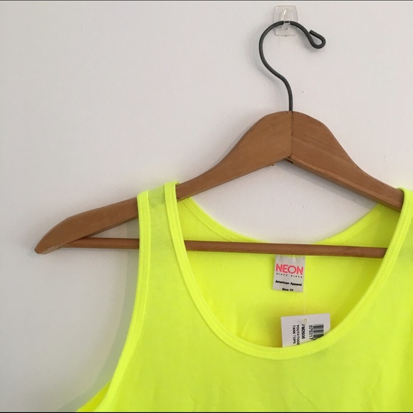 American Apparel Neon Tank