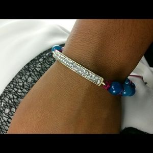 Semi-Precious Stone And Bead Bracelet