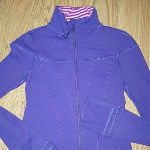 Purple Ivivva luon sweatshirt kids size 8