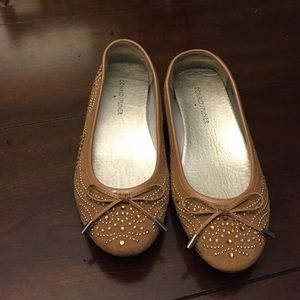Perfect Nude Flat With Silver Studs