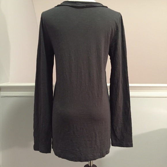 🐢 Sold in Bundle 🐢 J. Crew Ribbon Tee in Gray - Picture 3 of 4