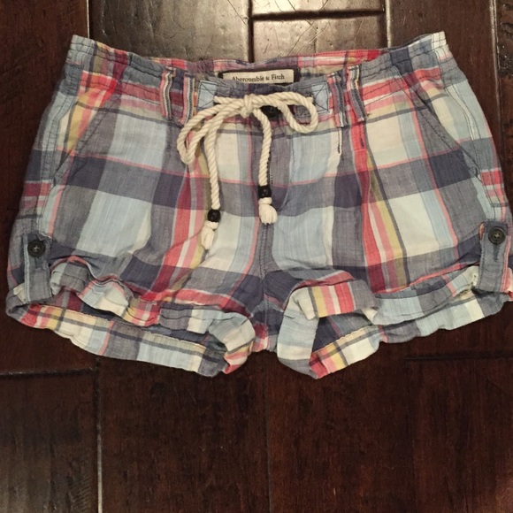 Abercrombie Plaid shorts