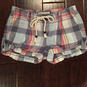Abercrombie Plaid shorts