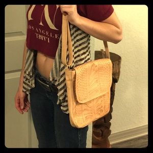 Handcrafted Messenger/Crossbody Purse