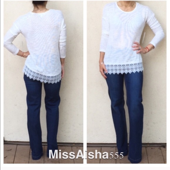 Crochet trim top - Picture 4 of 4
