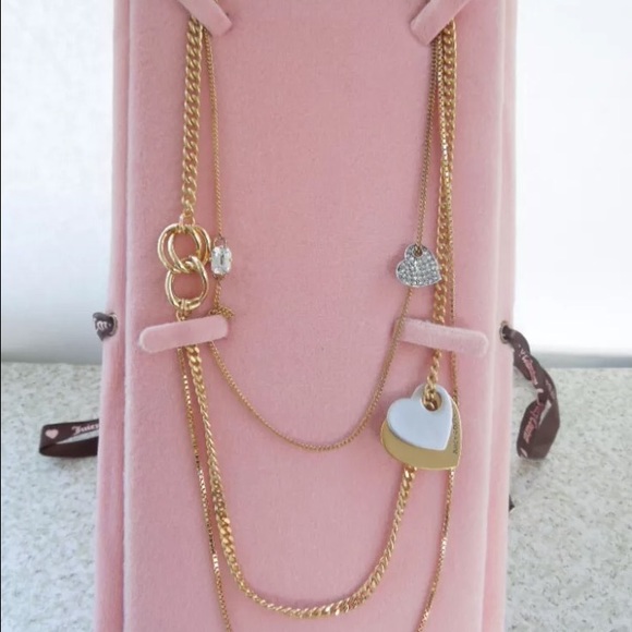 Juicy Couture Three Chain Necklace