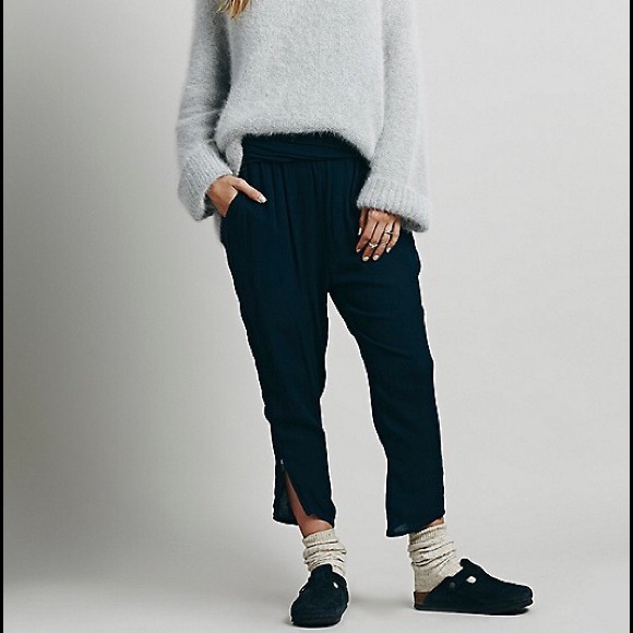Free People Got Me Twisted Harem Pants