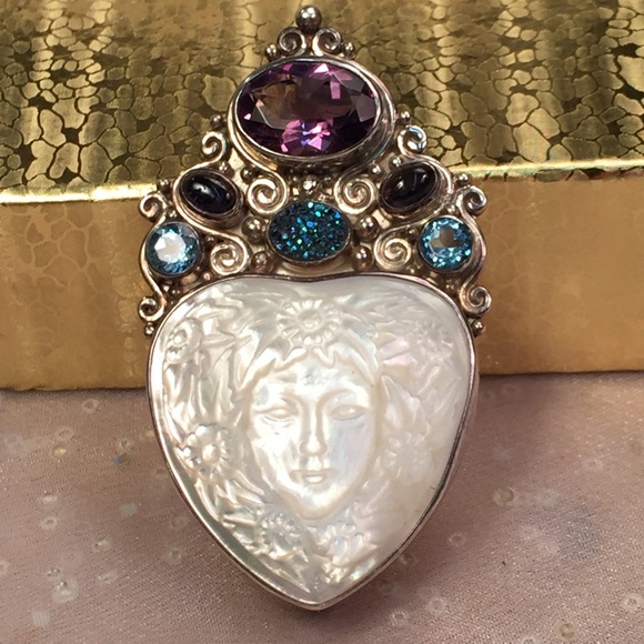 Sajen Jewelry - SAJEN Sterling MOP/Amethyst/Iolite/Druzy/Topaz