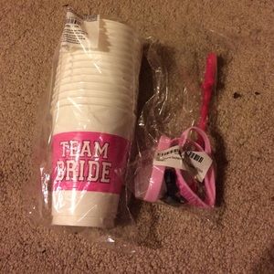 Assorted bachelorette party accessories