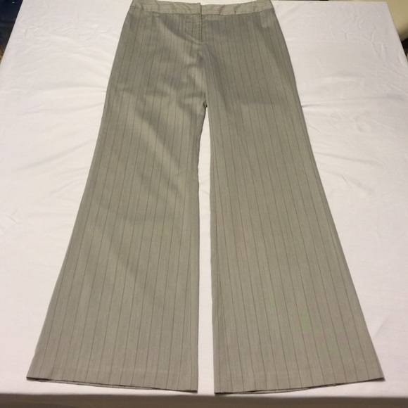 🎉Gray pinstripe pants!!! NWOT