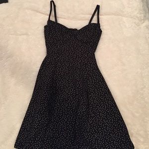 polka dot american apperal dress