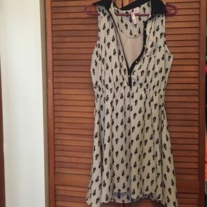 Cat print dress