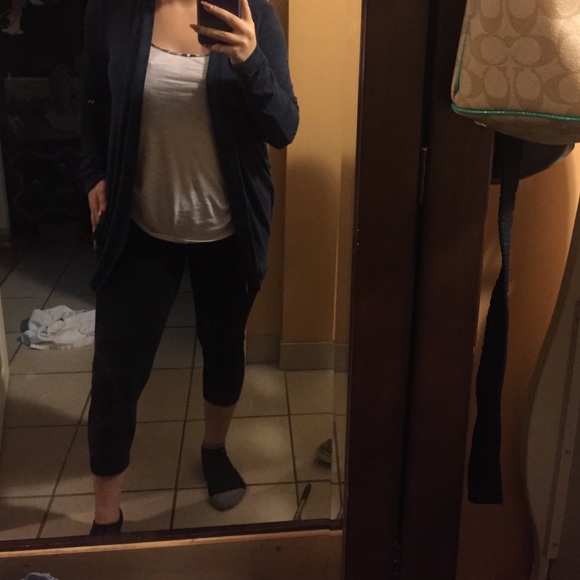 Navy blue cardigan