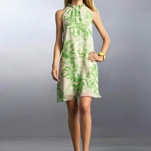 Banana Republic Petite Silk Halter Dress