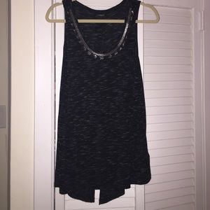 Express Split Back Tank Top