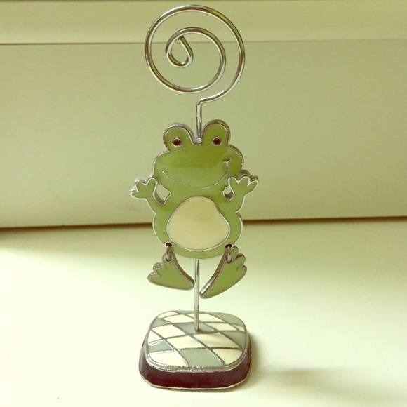 Cute frog picture holder✨