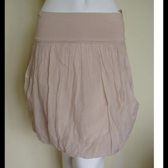 Zara basic bubble skirt