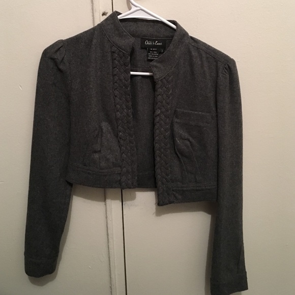 Gray blazer