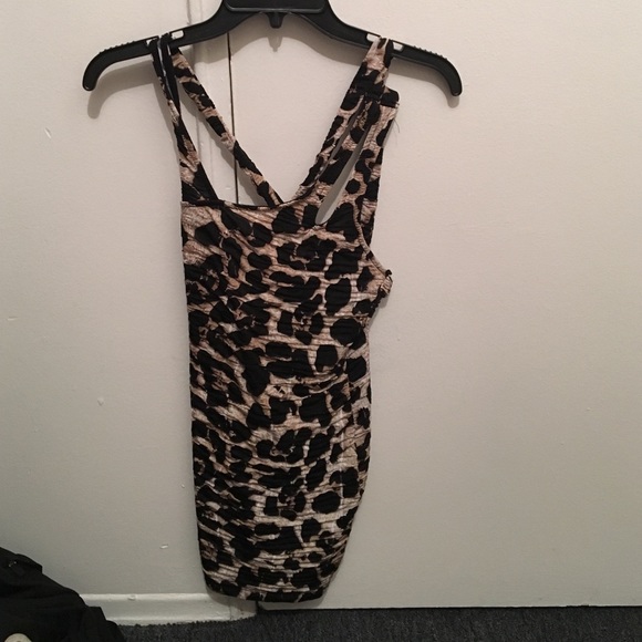 Mini Leopard dress