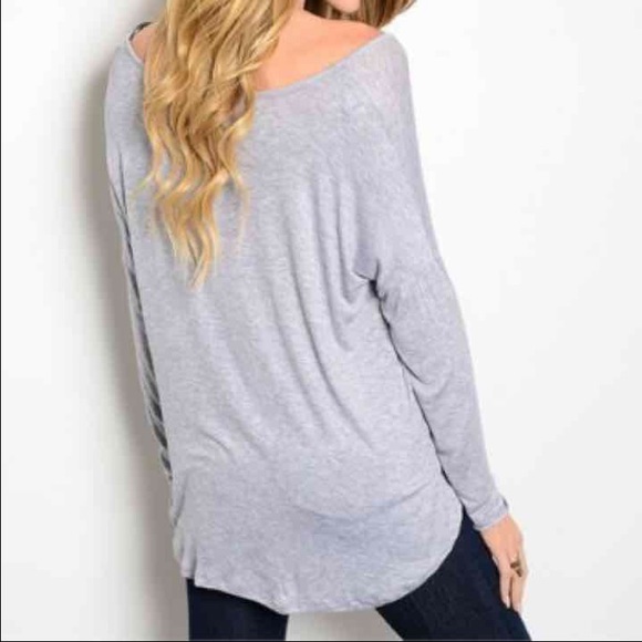 SOLD LOCAL Light grey tunic - Size medium - Picture 3 of 3