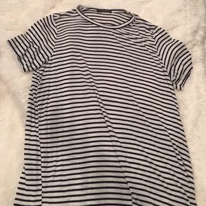brandy melville striped tshirt dress