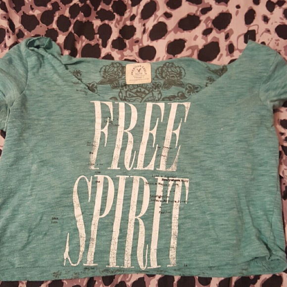 American Eagle vintage crop top