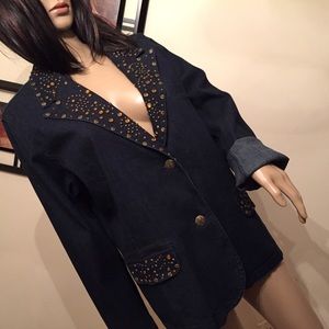 Diane Gilman  denim jacket