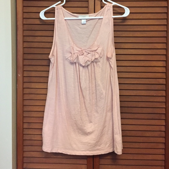 Dusty Rose Ann Taylor Loft Tank