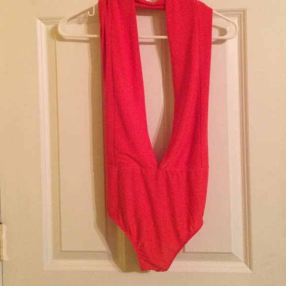 NWT Tobi Red bodysuit