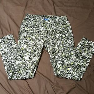 Splatter paint Vera Wang pants