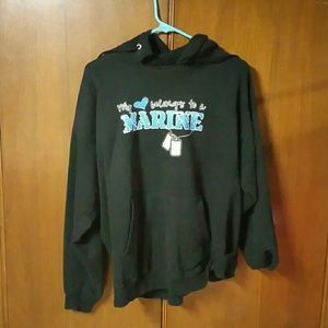 USMC girlfriend hoodie