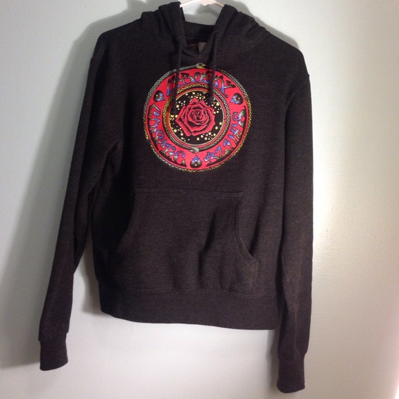 Obey rose hoodie sweatshirt