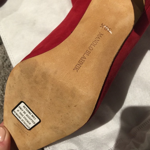 SOLD Manolo Blahnik Knee High Boots - Picture 2 of 4