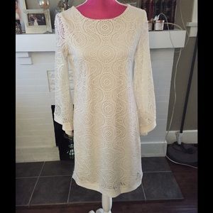 💰SALE💰 Cream crochet dress