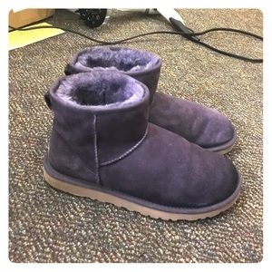 Authentic dark purple Ugg Boots
