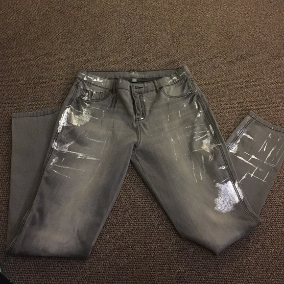 👖🙋🏻Grey Sexy Leggings - Picture 2 of 4