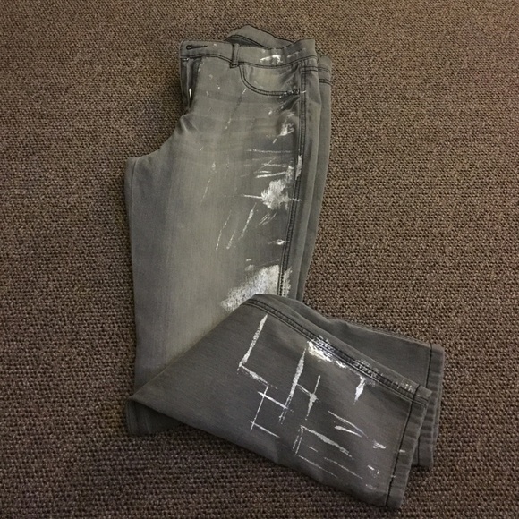 👖🙋🏻Grey Sexy Leggings - Picture 3 of 4