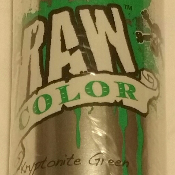 Raw Color Green Hair Dye - Kryptonite Green 4 oz