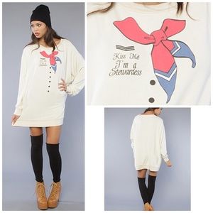 WILDFOX Oversized Cape Long Shirt Dress NWT WILDFOX Oversized Cape Long Shirt Dress NWT
