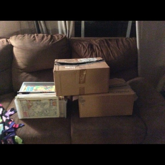 Comics & Disney comics & action figures