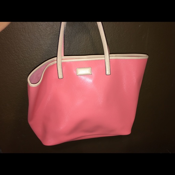 SOLD- Coach Tote - Salmon