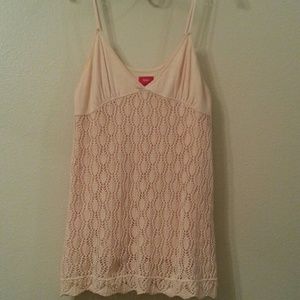 Mossimo Crocheted Top