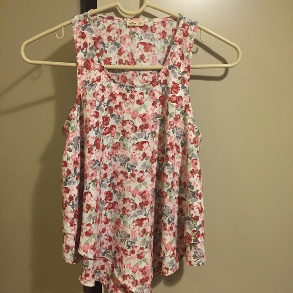 Hollister floral top