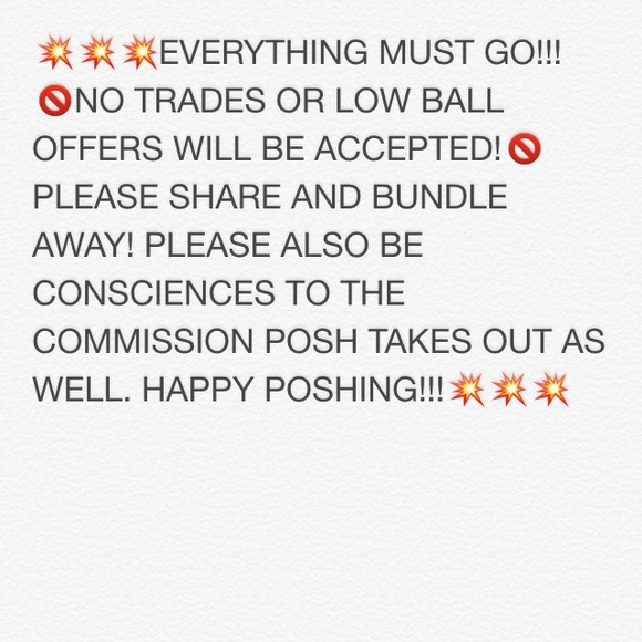 MORE ITEMS ARE COMING SOON!!!!!