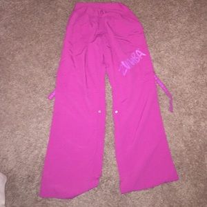 Pink Zumba Pants!