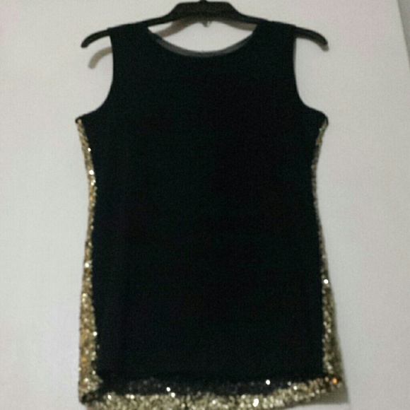 Gold Sequin Top - Picture 3 of 4