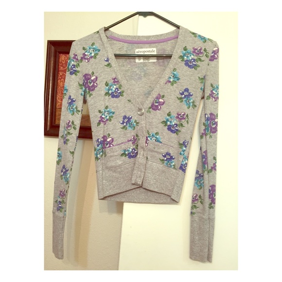 Floral cardigan
