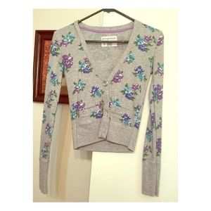 Floral cardigan